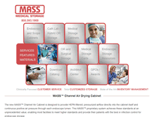 Tablet Screenshot of massmedicalstorage.com